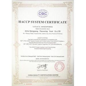 HACCP认证