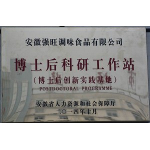 博士后科研工作站（博士后创新实践基地）