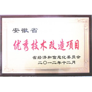 优秀技术改造项目